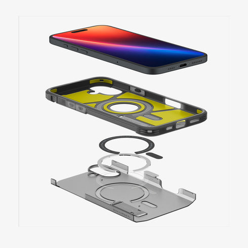 כיסוי Spigen לאייפון 16 מסדרה Tough Armor AI (MagFit)